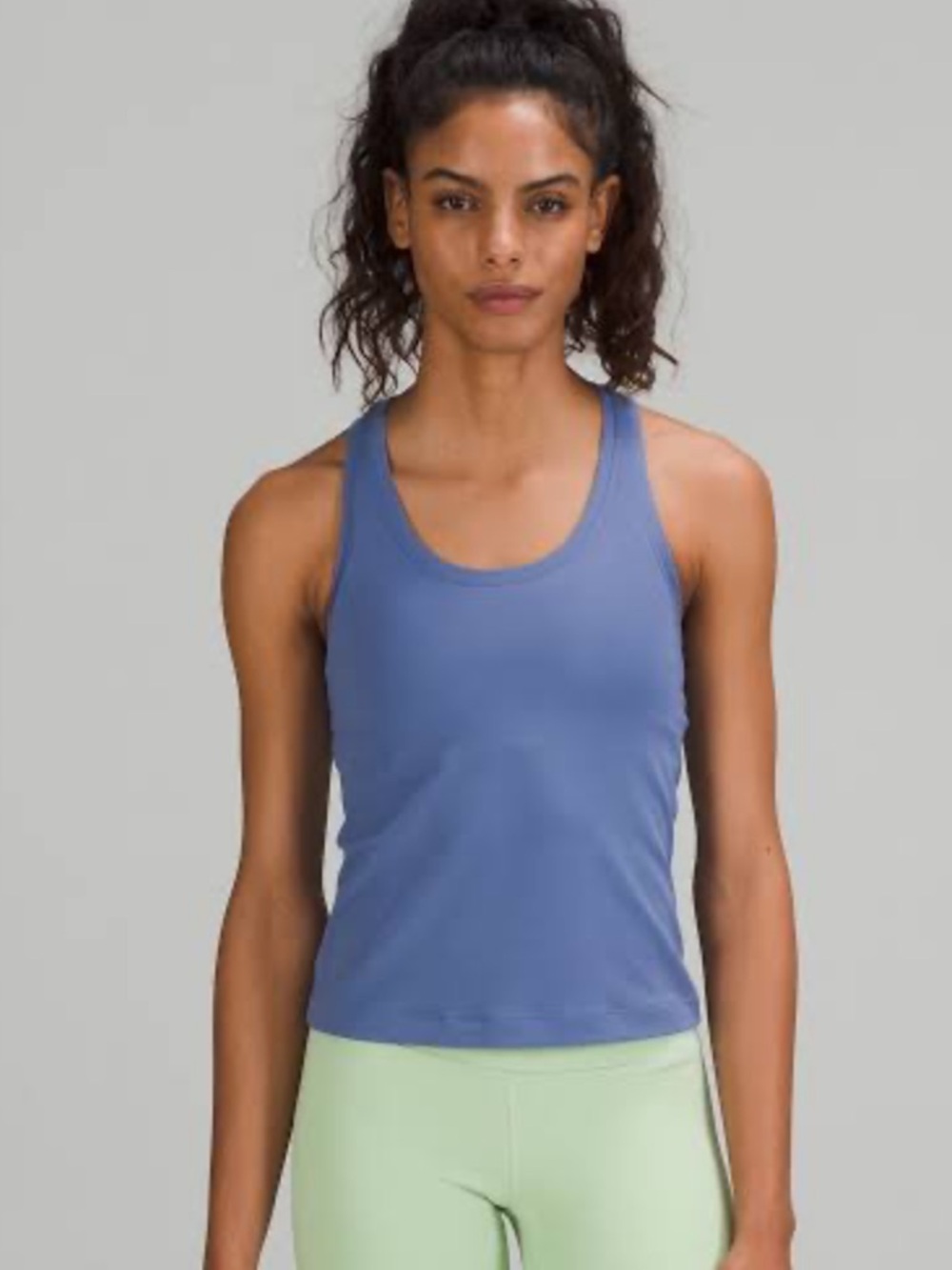 Lululemon Blue Cool Racerback Short Tank